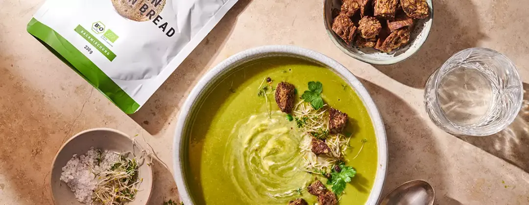 High Protein Erbsensuppe