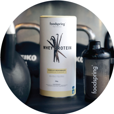 Whey Protein hilft nicht nur Kraftsportlern
