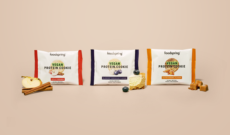 Bis zu 40% Rabatt auf alle Vegan Protein Cookies! Bis zu 40% Rabatt auf alle Vegan Protein Cookies!