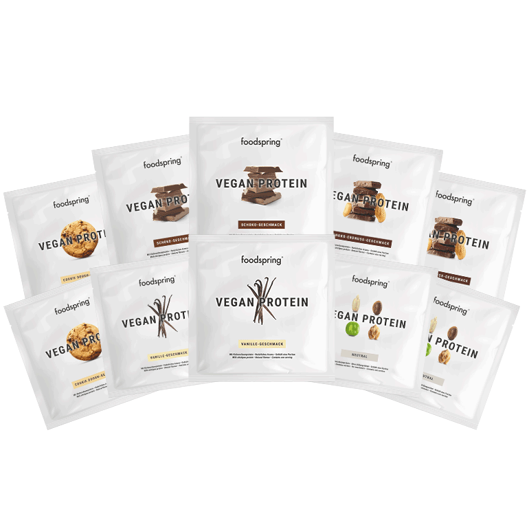 Vegan Protein Probierportion 10er-Paket Mix