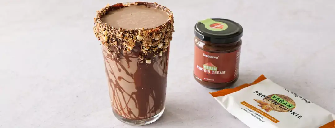 Fudgy Protein Shake Schoko-Haselnuss